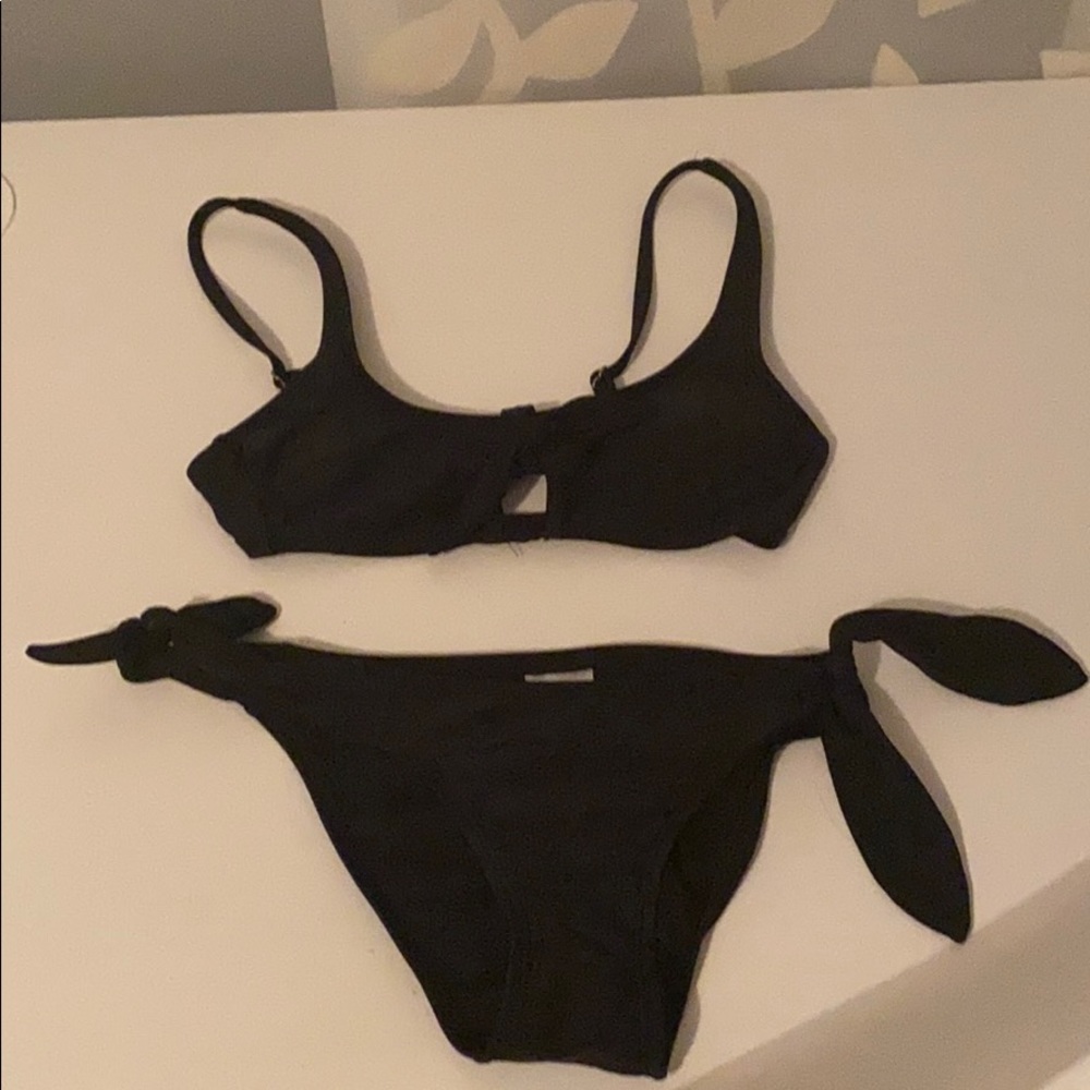 Black swimsuit